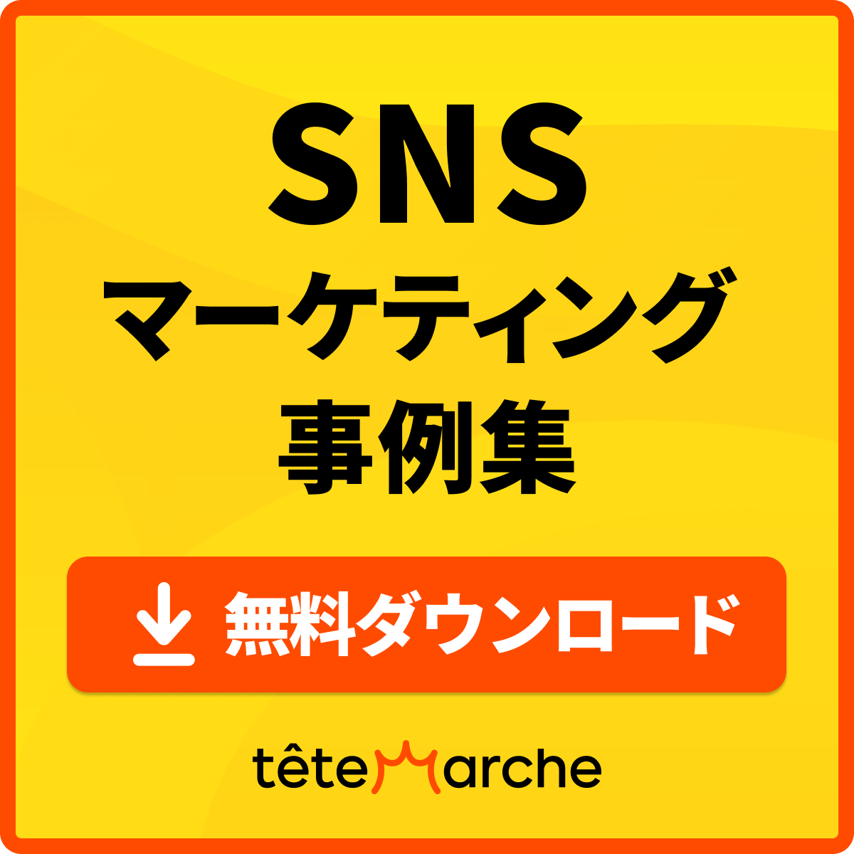 SNSマーケティング事例集 無料ダウンロード