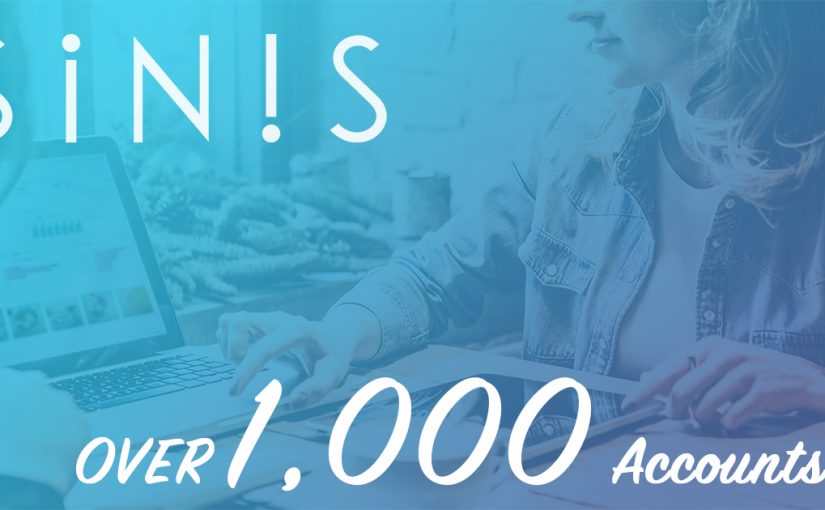 Instagraｍ無料分析ツール「SINIS（サイニス）」の連携アカウント数が1000アカウントを突破！