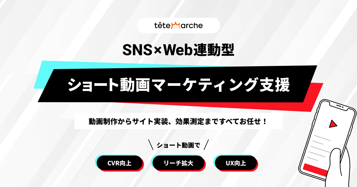 SNS×Web連動型ショート動画マーケティング支援